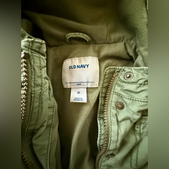 🧥 Old Navy Utility Jacket - Toddler Girl 3T - Picture 4 of 4